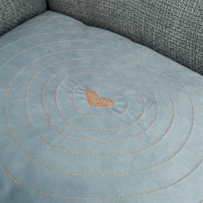 TRIXIE Hondenmand Viviana 80×60 cm – Blauwgrijs