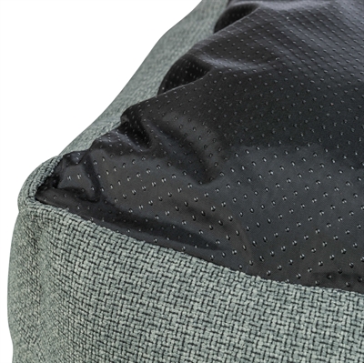 TRIXIE Hondenmand Viviana Vormvaste vulling & wasbare hoes - Blauwgrijs - 100x70 cm