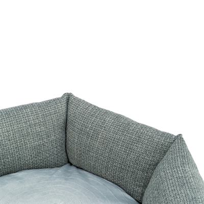 TRIXIE Hondenmand Viviana Rond 50×50 cm – Blauwgrijs