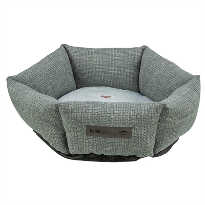 TRIXIE Hondenmand Viviana Rond 50×50 cm – Blauwgrijs