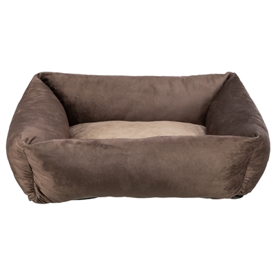 TRIXIE hondenmand Lionel gerecycled bruin 50×40 cm – hoekig