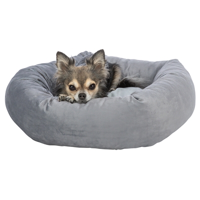 TRIXIE Hondenmand Lionel Gerecycled Rond Grijs 60×60 cm – Duurzaam