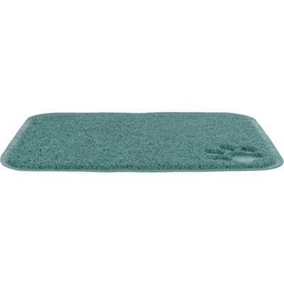 TRIXIE Schoonloopmat Kattenbakken PVC Salie 45×37 cm – Antislip