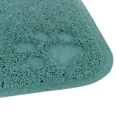 TRIXIE Schoonloopmat Kattenbakken PVC Salie 45×37 cm – Antislip