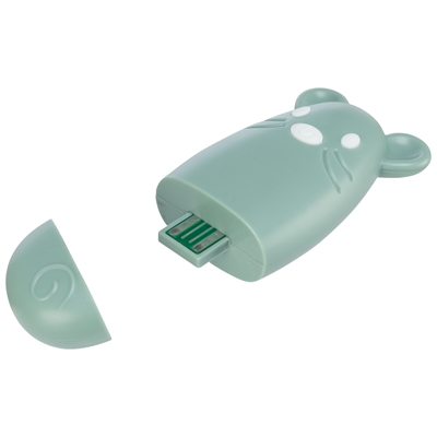 TRIXIE Laserpointer 7 cm - Kunststoff USB Wiederaufladbar Sage