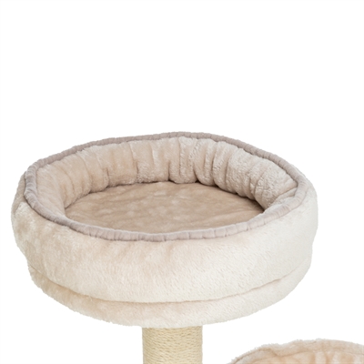 TRIXIE Krabpaal Alessia 65×38×114 cm – Lichtgrijs/Zand