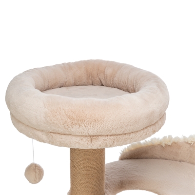 TRIXIE Krabpaal Boho Filippo Beige 77×58×114 cm – Luxe met Mandjes