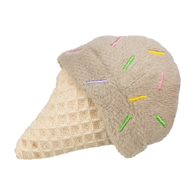 TRIXIE Kattenspeeltje Ijsje/Cupcake | Pluche met catnip & ritselfolie - assorti - 7 cm