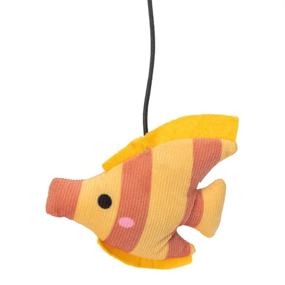 TRIXIE Kattenhengel Vis kunststof/pluche Catnip - 46 cm