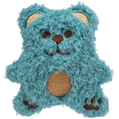 TRIXIE Kattenspeelgoed Beer Pluche gevuld met catnip - assorti - 8 cm