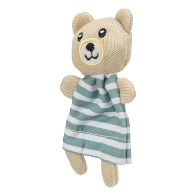 TRIXIE Kattenspeelgoed Beer - zacht stof met catnip - assorti - 12 cm