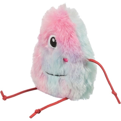 TRIXIE Kattenspeeltje Monster met catnip - Pluche - Roze - 12 cm