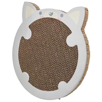 TRIXIE Krabmat Hamster Catnip Lichtgrijs 31×32,5 cm – Krabplezier