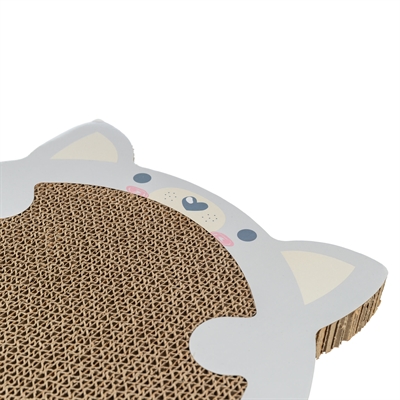 TRIXIE Krabmat Hamster Catnip Lichtgrijs 31×32,5 cm – Krabplezier