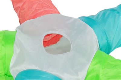 TRIXIE Speeltunnel Cavia/Dwergkonijn 47×18×18 cm – Uitbreidbaar