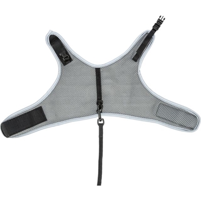 TRIXIE Kattentuig Softtuig Grijs 24-42×120 cm – Ademend Mesh