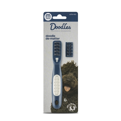 MIKKI Doodle De-Matter Fellpflege-Werkzeug – Ergonomisch für Verfilzungen