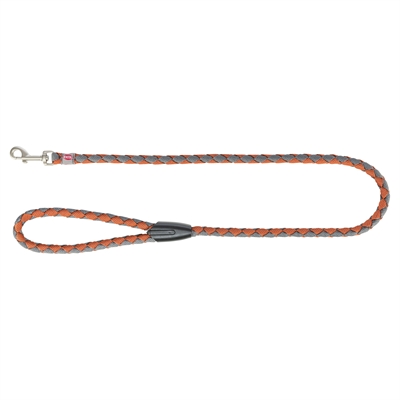 TRIXIE Hundeleine Cavo Rust/Graphite Grey 100×1,8 cm - Verstellbar