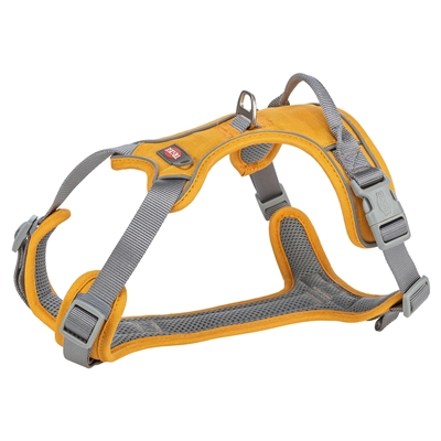 TRIXIE Hondentuig Premium Active Curry 35-50×1,5 cm – Sneldrogend