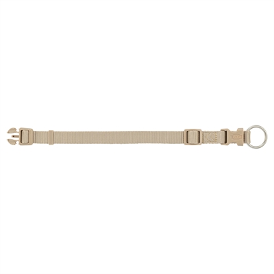 TRIXIE Hondenhalsband Premium traploos verstelbaar - zand taupe - 22-35 x 1 cm