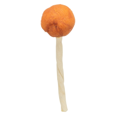 TRIXIE Hondensnack Premio Lolly met kabeljauw - runderhuid kauwstokje voor gebitsverzorging - 9 cm | 60 st