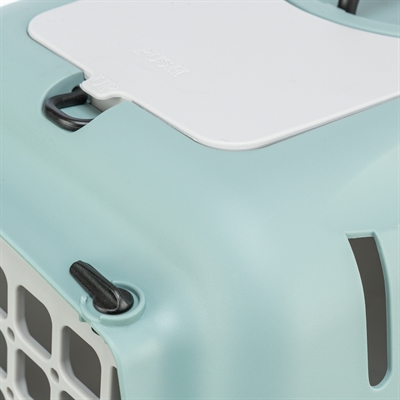 TRIXIE Reismand Capri Lichtgrijs/Salie 55×37×34 cm – Katten