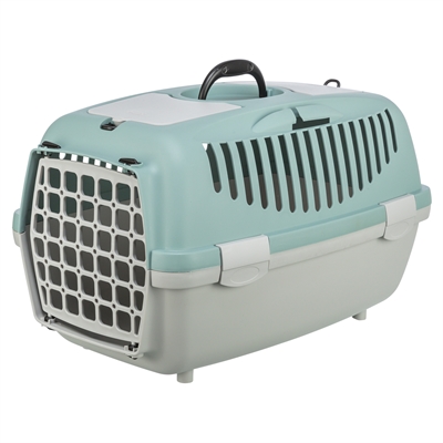 TRIXIE Reismand Capri Lichtgrijs/Salie 55×37×34 cm – Katten