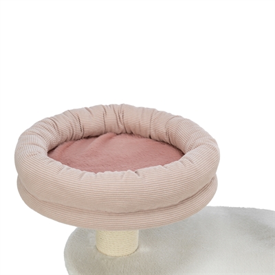 TRIXIE Krabpaal Isabella 58x38x70 cm – Wit/Oudroze