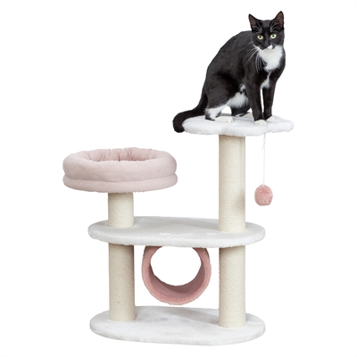 TRIXIE Krabpaal Isabella 58x38x70 cm – Wit/Oudroze