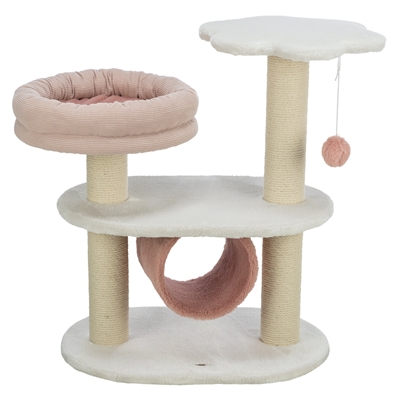 TRIXIE Krabpaal Isabella 58x38x70 cm – Wit/Oudroze