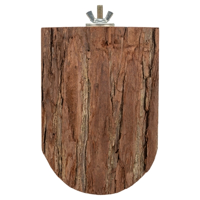 TRIXIE Knaagdierplatform Schorshout | Met schroefbevestiging - 4 stuks - 15x10 cm