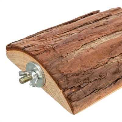 TRIXIE Knaagdierplatform Schorshout | Met schroefbevestiging - 4 stuks - 15x10 cm