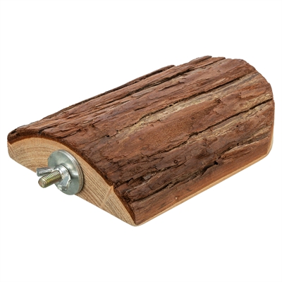 TRIXIE Knaagdierplatform Schorshout | Met schroefbevestiging - 4 stuks - 15x10 cm