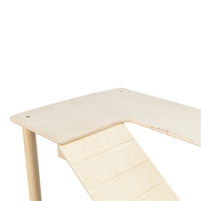 TRIXIE Platform met helling voor muizen en hamsters | Onbehandeld hout - natuurlijk - 47x30x25 cm