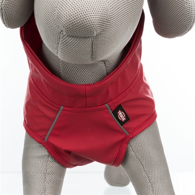 Trixie Regenjas Hond Vimy Rood 62×BUIK 78-82 cm – Waterdicht