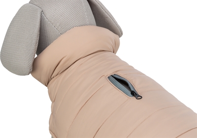 TRIXIE Hondenjas Lesmont Waterafstotend, warme voering, verstelbare borstflap - Blush - 45 cm