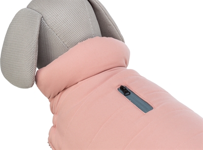 TRIXIE Hondenjas Lesmont Waterafstotend, gewatteerd met verstelbare borstflap - Abrikoos - 40 cm