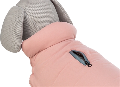 TRIXIE Hondenjas Lesmont Waterafstotend, gewatteerd met verstelbare borstflap - Abrikoos - 40 cm