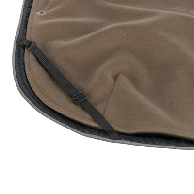 TRIXIE Hondenjas Hermy - waterafstotend, uitneembare voering, reflecterend - olijfgroen - 38 cm