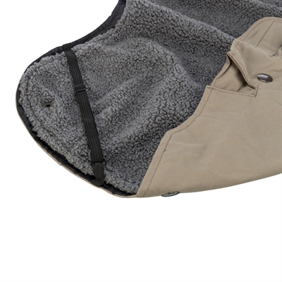 TRIXIE Hondenjas Rouen Zand 36× cm – Waterafstotend voor honden
