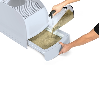 IMAC Kattenbak Frida Groen 56×40×43,5 cm – Uitschuifbare lade