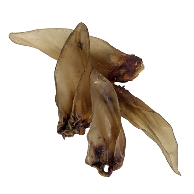 PETSNACK Chewy Buffalo Ears With Meat 4 pcs - Hundefutter