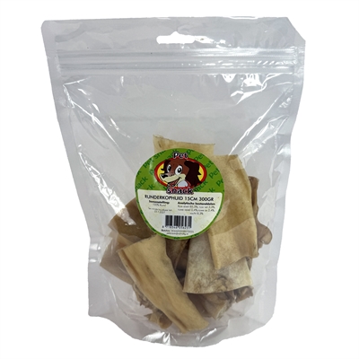 <span id="brand" data="petsnack"/> hondensnack Runderkophuid 15 cm 300 g – 100% rund