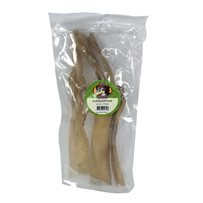 PETSNACK Rinderkopfhaut 35 cm - Kausnack 3 Stück für Hunde