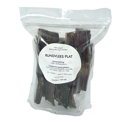 PETSNACK hondensnack Rundvlees Plat 15 cm – 150 gr