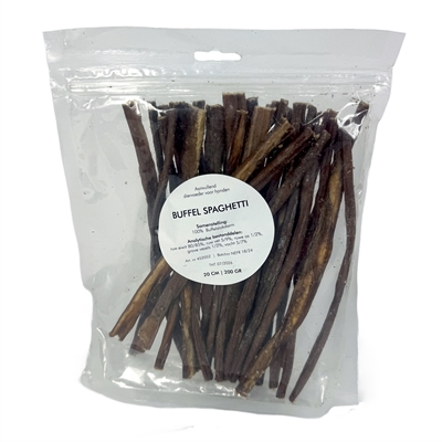 PETSNACK Kausnack Buffalo Spaghetti 250 gr - Hypoallergen