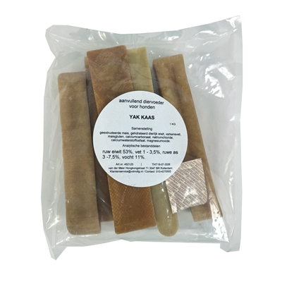 I AM Yak Kaas Snack XL 1 kg - Gezonde Harde Kauwsnack