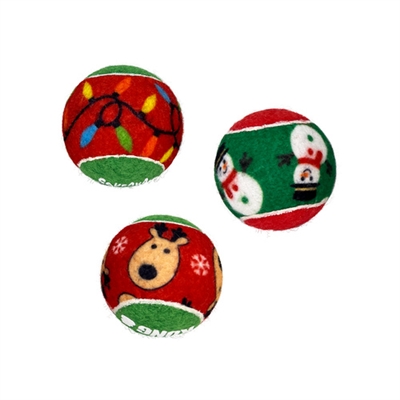 KONG HOLIDAY SQUEAKAIR BAL ASSORTI