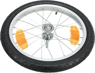 TRIXIE Reservewiel voor Hondenfietskar 60x53 cm – Rood