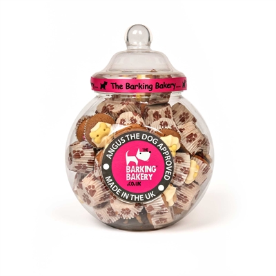 THE BARKING BAKERY HONDENSNACK VOORRAADPOT MINI ICED WOOFINS 45 ST – Gemengd